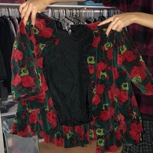 floral print jacket